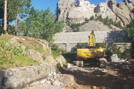 Mount Rushmore Construction